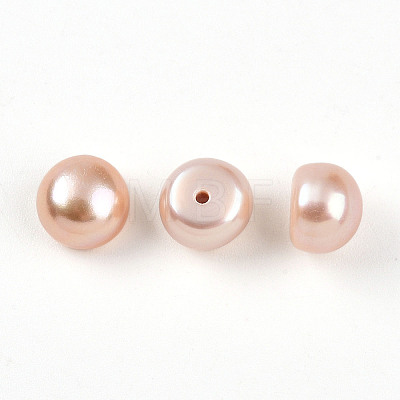 Grade 3A Natural Cultured Freshwater Pearl Beads PEAR-N018-3A-8085B-1