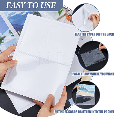 PVC Card Sleeves DIY-WH0591-509A-1