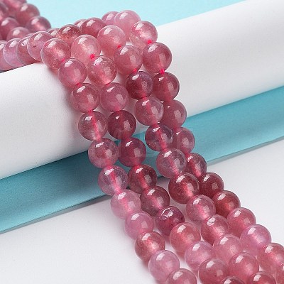 Dyed Natural Malaysia Jade Beads Strands G-G021-02A-09-1