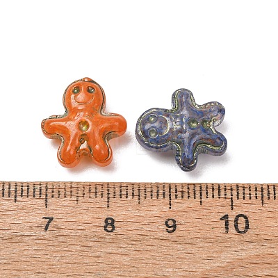 Handmade Lampwork Beads LA-CBAD2DB-08-1