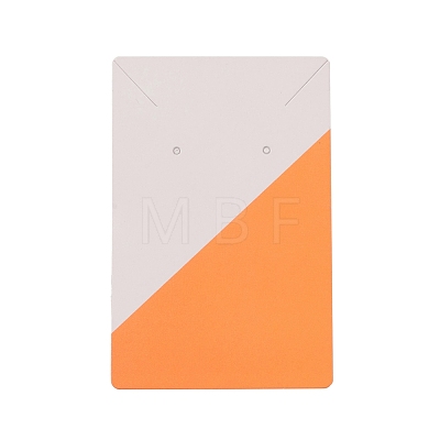 Rectangle Paper Earring Display Cards CDIS-D007-01G-1