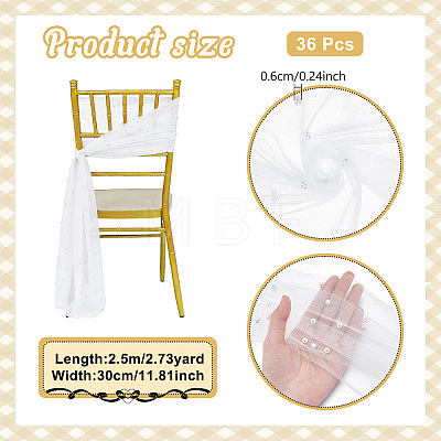 Nylon Mesh Fabrics DIY-WH0622-647B-1