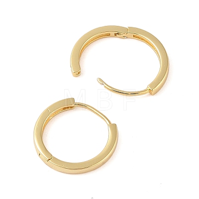 Brass Hoop Earring EJEW-Q385-01B-G-1