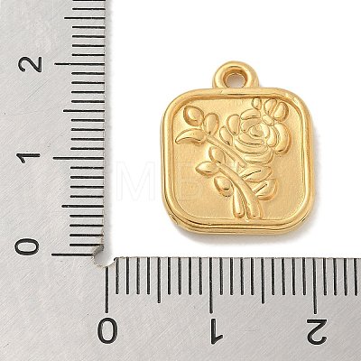 Ion Plating(IP) 304 Stainless Steel Pendants STAS-Q334-24G-1