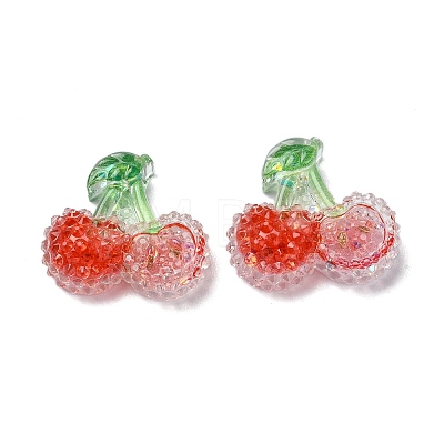 Fruit Transparent Epoxy Resin Decoden Cabochons CRES-I030-23A-1