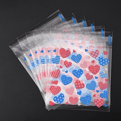 Rectangle Plastic Cellophane Bags OPC-F004-06-1