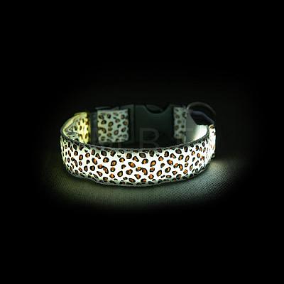 Adjustable Polyester LED Dog Collar MP-H001-A16-1