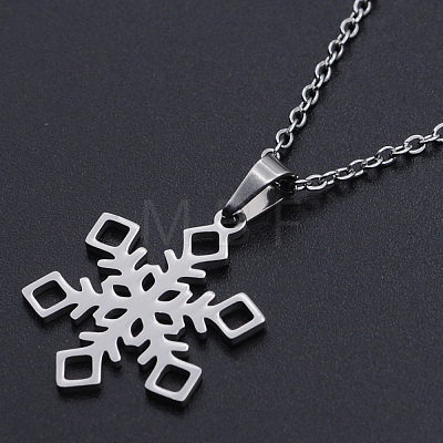 201 Stainless Steel Pendants Necklaces NJEW-S105-JN724-45-1-1