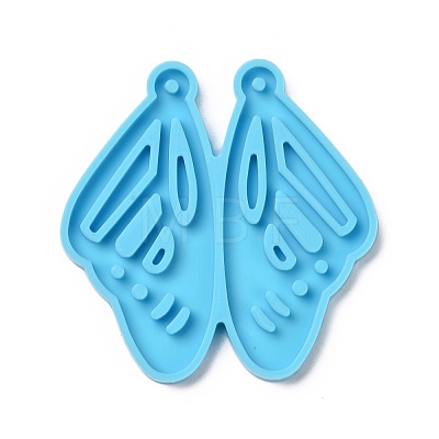 Butterfly Wing Pendants Silicone Molds X-DIY-M045-11-1