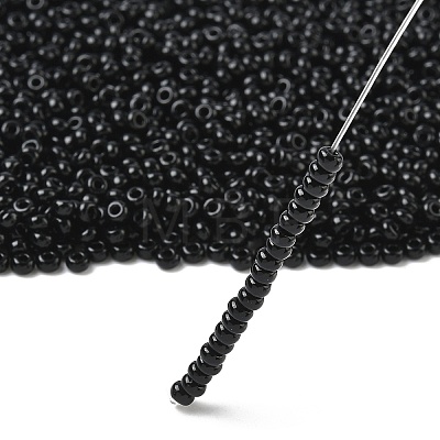 FGB 8/0 Grade A Round Glass Seed Beads X-SEED-A022-FC8-49-1