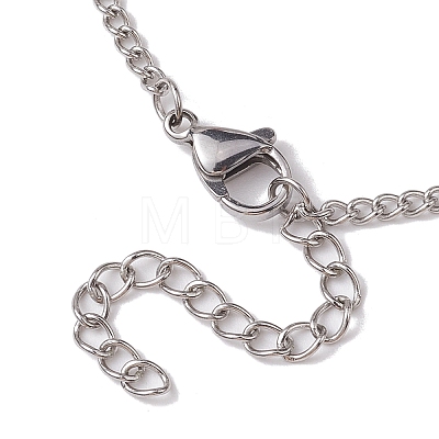 304 Stainless Steel Chain Bracelet Making AJEW-JB01212-02-1