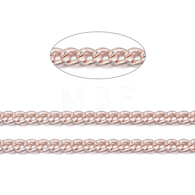 Brass Twisted Chains CHC010Y-RG-1