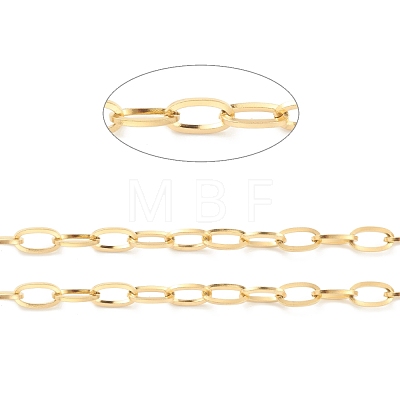 Vacuum Plating 304 Stainless Steel Cable Chain STAS-B020-06G-1