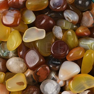 Dyed & Heated Natural Agate Beads G-J402-03C-03-1