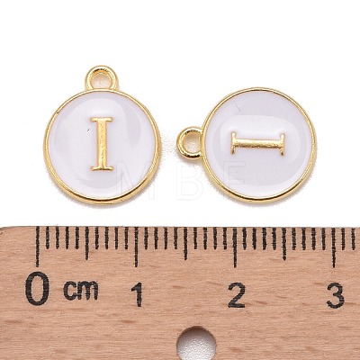 Golden Plated Alloy Charms X-ENAM-S118-01I-1