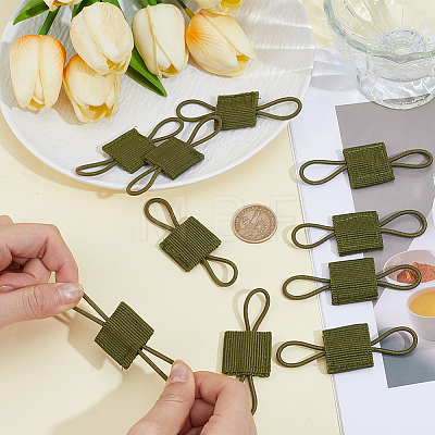30Pcs Nylon Elastic Straps FIND-CY0002-13A-1