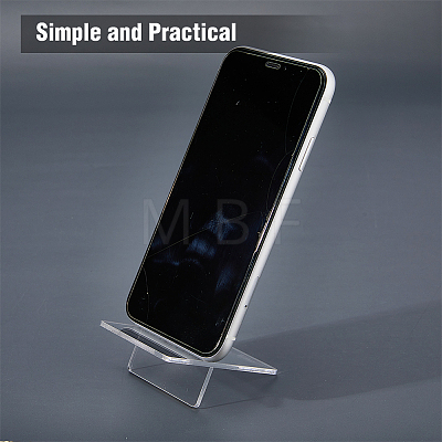 Acrylic Moblie Phone Holder AJEW-WH0258-620-1