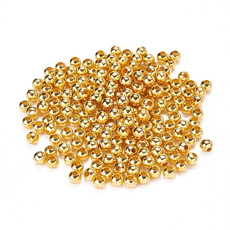 Iron Round Spacer Beads X-E146Y-G-1