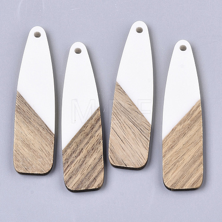Resin & Walnut Wood Big Pendants RESI-S358-98H-1