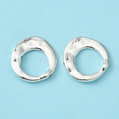 Tibetan Style Irregular Ring Bead Frames LS-LF10246Y-1