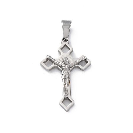 Non-Tarnish 304 Stainless Steel Pendants STAS-D087-02P-1-1