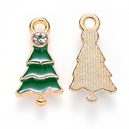 Alloy Enamel Pendants X-ENAM-S121-006-1