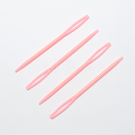 Child Plastic Knit Needles Sewing Knitting Cross Stitch X-TOOL-R030-04-1