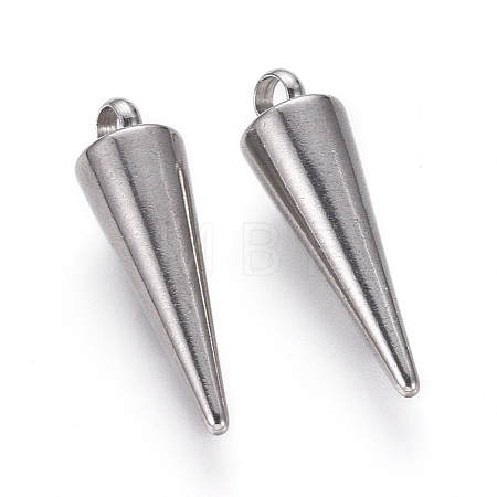 Tarnish Resistant 304 Stainless Steel Pendants STAS-G214-47P-01-1
