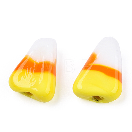 Halloween Handmade Lampwork Beads LAMP-N024-01-1