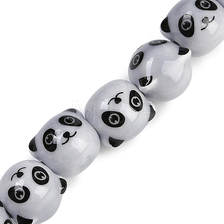 Handmade Porcelain Beads Strands PORC-P029-02C-1