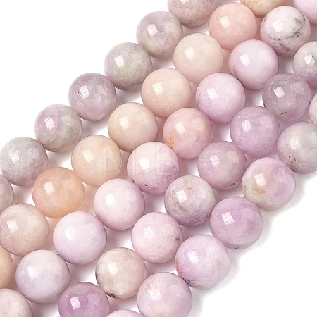 Natural Kunzite Beads Strands G-L478-11-12mm-01-1