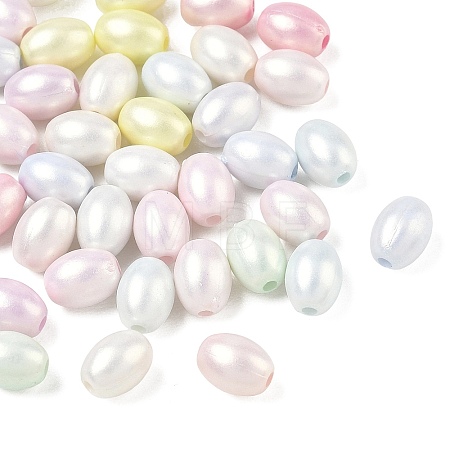 Pearlized Opaque Acrylic Beads AC-CBA5019-03-1