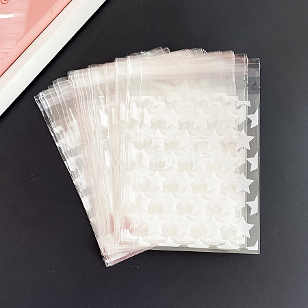 Rectangle PE Plastic Cellophane Bags X-PW-WG23395-04-1