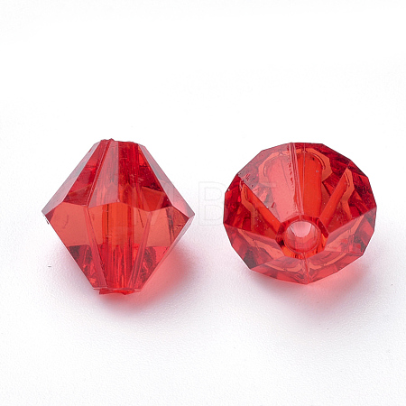 Transparent Acrylic Beads TACR-S146-4mm-05-1
