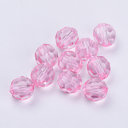 Transparent Acrylic Beads TACR-Q257-14mm-V03-1