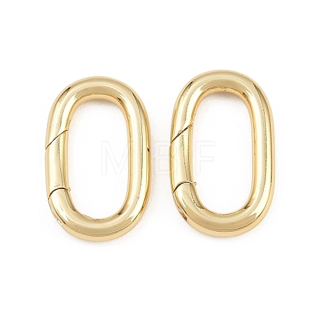 Brass Spring Gate Rings KK-H292-58A-G-1