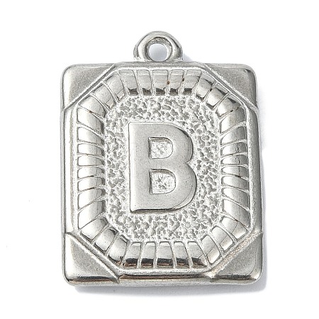 Anti-Tarnish 304 Stainless Steel Pendants STAS-U033-01P-B-1
