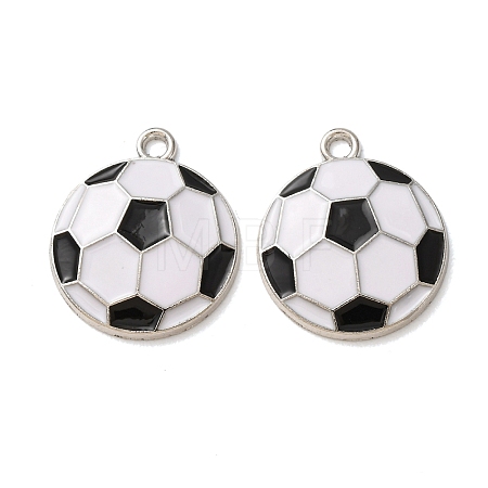 Alloy Enamel Pendants ENAM-T025-01P-01-1