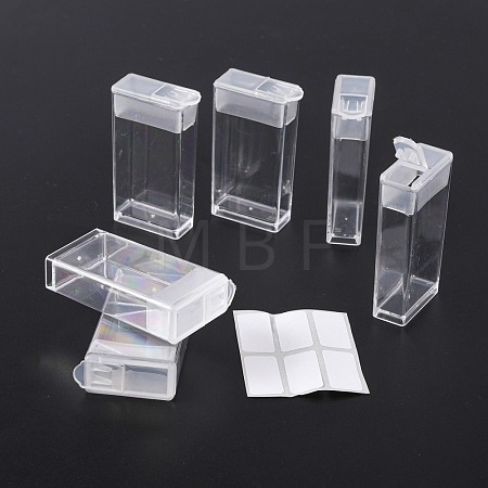 Plastic Bead Containers X-CON-R010-01-1