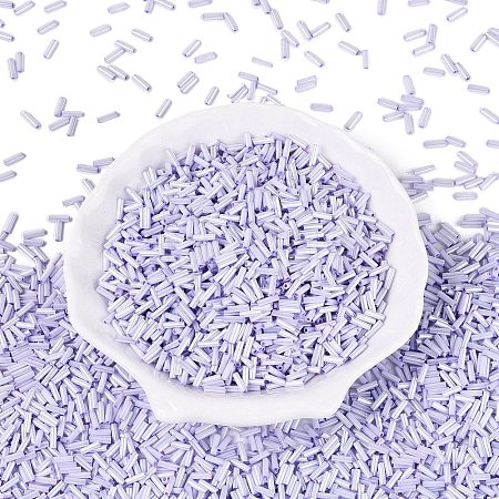 FGB Grade A Glass Round Bugle Beads SEED-Q040-06A-07-1