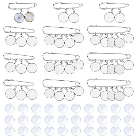 Steel Brooches JEWB-FH00042-1