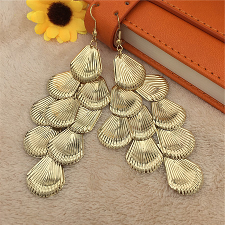 Alloy Dangle Earrings WGAC5AD-01-1