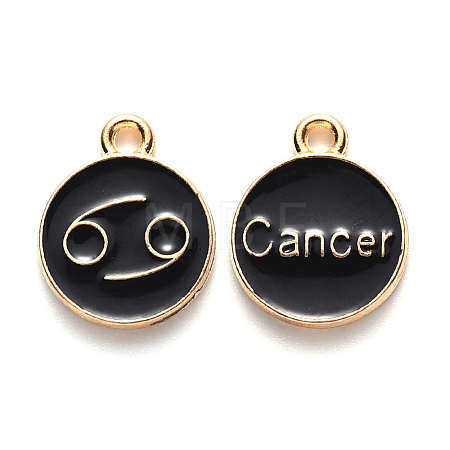 Alloy Enamel Pendants LS-X-ENAM-S124-01A-08D-1