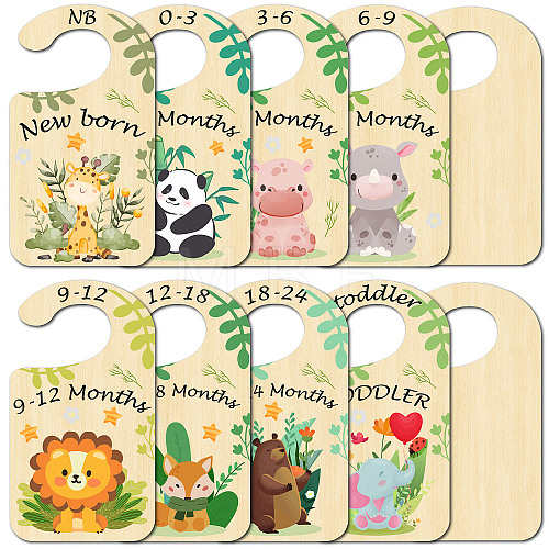 Wooden Baby Closet Divider WOOD-WH20004-003-1