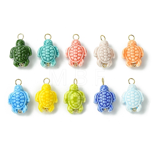 Handmade Procelain Pendants PALLOY-JF02470-1