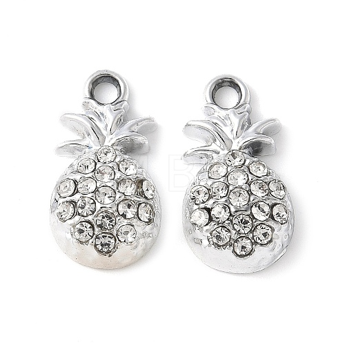 Alloy Crystal Rhinestone Pendants PALLOY-E775-21P-1