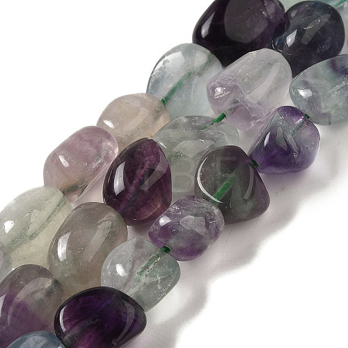 Natural Fluorite Beads Strands G-B078-D26-01-1