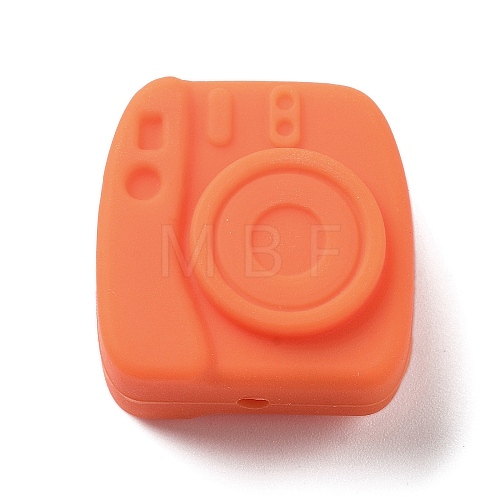 Camera Food Grade Eco-Friendly Silicone Focal Beads SIL-C007-16D-1