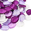 Polyester Artificial Rose Flower Petals AJEW-WH20067-107A-1
