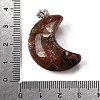 Natural Brecciated Jasper Pendants G-F820-02I-3